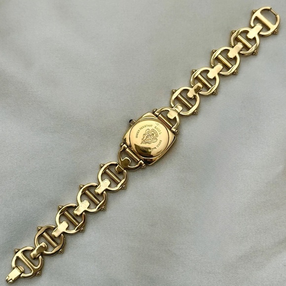AUTHENTIC VINTAGE GUCCI HORSEBIT GOLD WATCH - Picture 5 of 7